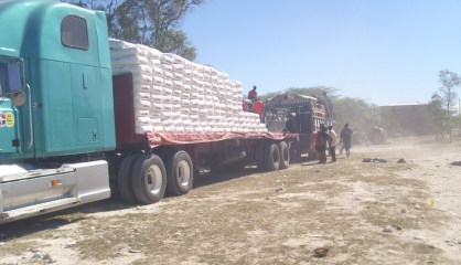 Asaltan camión cargado de arroz en la provincia Duarte