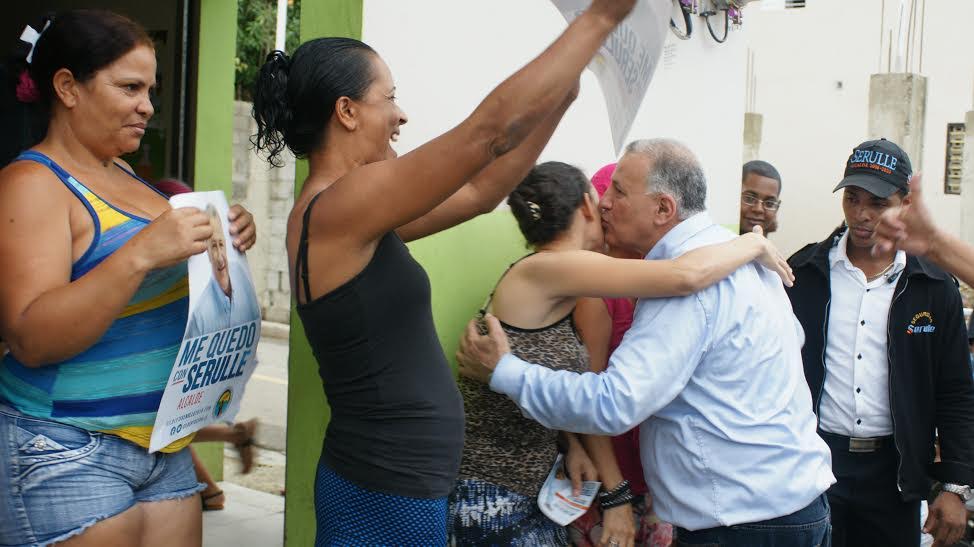 Serulle concita apoyo y entusiasmo en barrio Lindo, Barrio Obrero y Zamarrilla en la zona Sur Serulle concita apoyo y entusiasmo en barrio Lindo, Barrio Obrero y Zamarrilla en la zona Sur
