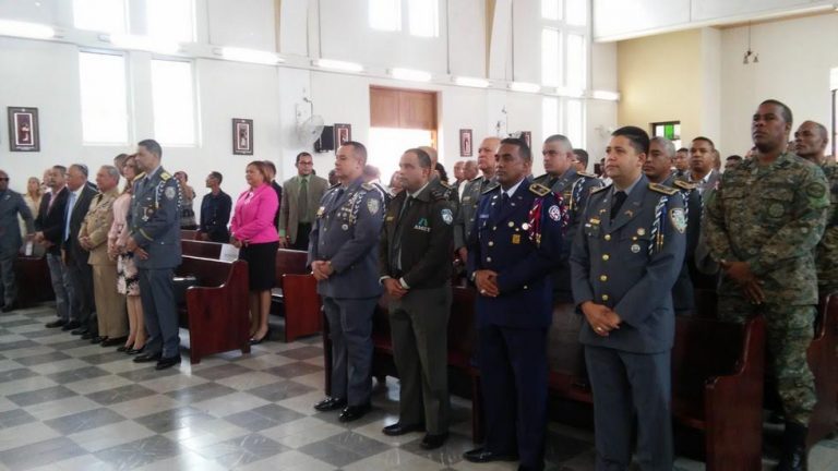 Policía celebra misa por el día de San Judas Tadeo, patrón de esa institución