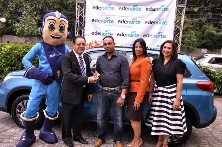 EDENORTE entrega jeepeta y otros premios a ganadores de concurso “Gana con energía”