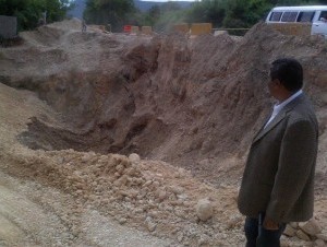 En Barahona trabajan para reparar daños provocados por lluvias En Barahona trabajan para reparar daños provocados por lluvias