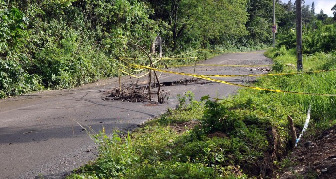 Derrumbes incomunican a Puerto Plata y Santiago por carretera turística Derrumbes incomunican a Puerto Plata y Santiago por carretera turística