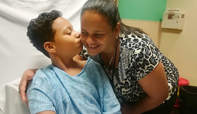 El niño Andy Herrera lleva ya 220 días luchando por su vida