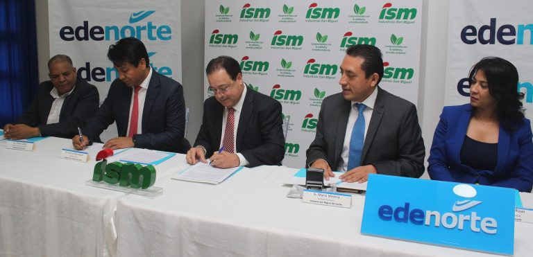 EDENORTE e Industrias San Miguel del Caribe firman convenio
