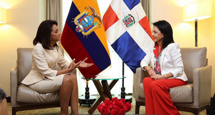 Cándida Montilla habla con su homóloga de Ecuador sobre inclusión de personas con discapacidad