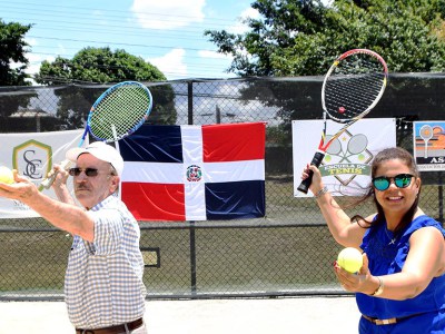 Santiago Country Club y ASOTESA inauguran  XI Torneo Nacional de Tenis grado uno