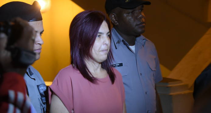 Garantía económica de RD$300 mil contra mujer que agredió a periodista de CDN