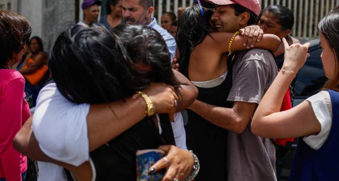 DEJAN EN LIBERTAD 40 PRESOS POLITICOS VENEZOLANOS