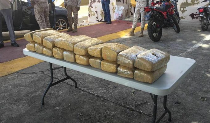 OCUPAN PAQUETES DE MARIHUANA PROCEDENTE DE  HAITI