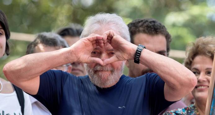 Juez ordena liberar al expresidente Luiz Inácio Lula da Silva