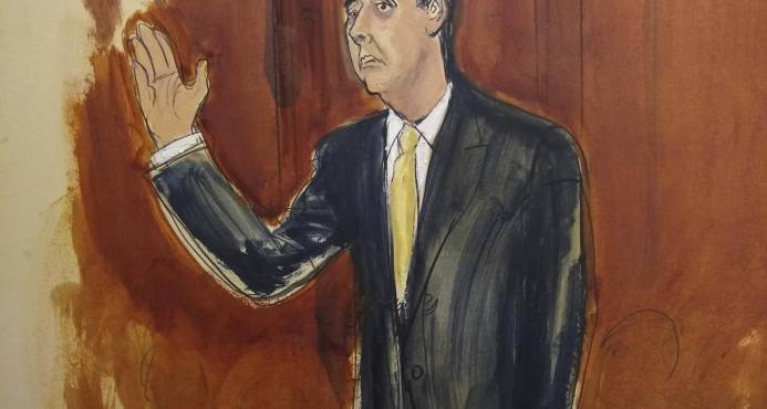 Ex abogado de Donald Trump se declara culpable y lo acusa de ordenarle cometer el crimen