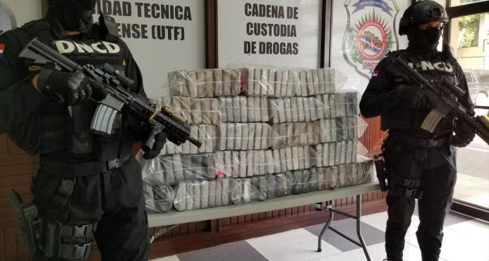 OCUPAN 133 PAQUETES DE COCAINA