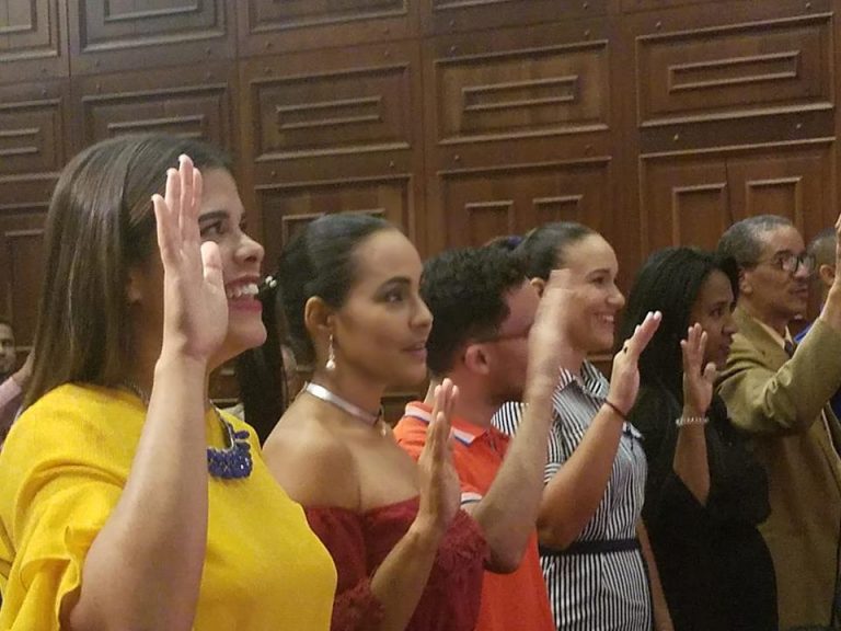 ALS juramenta nuevos locutores egresados de la Sociedad de la Palabra Multimedia