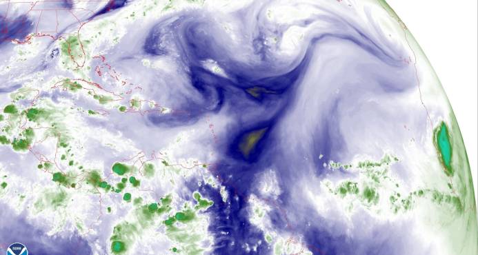 Pronostican aguaceros dispersos para este domingo