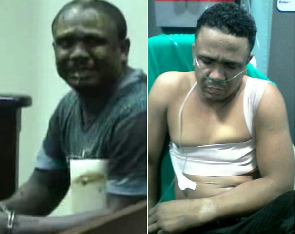 Violador sexual “se hace el loco” embarrándose de excremento