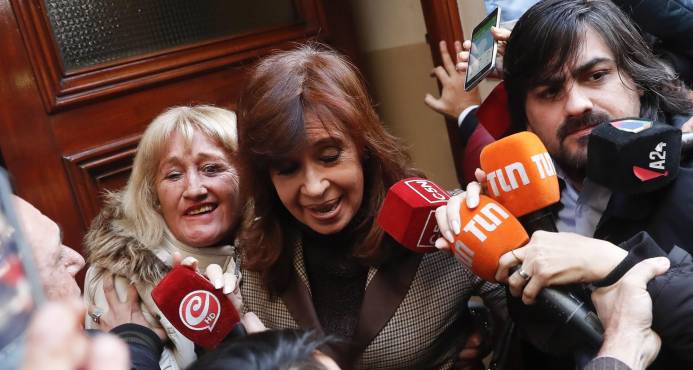 Ex presidenta Cristina Fernández otra vez ante justicia por sobornos