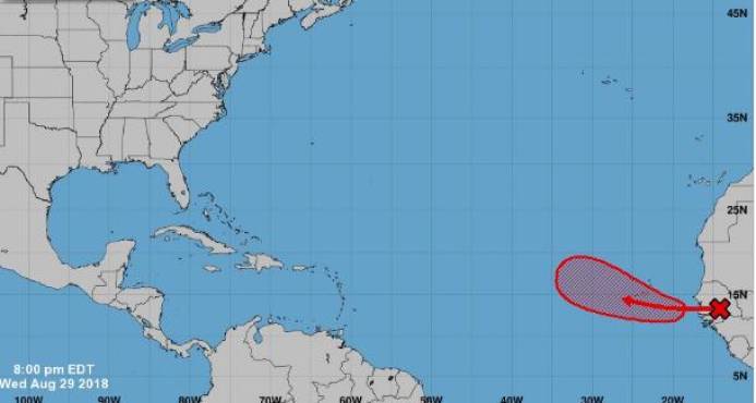 INFORMAN POSIBILIDAD DE QUE SE FORME DEPRESION TROPICAL EN PROXIMOS CINCO DIAS