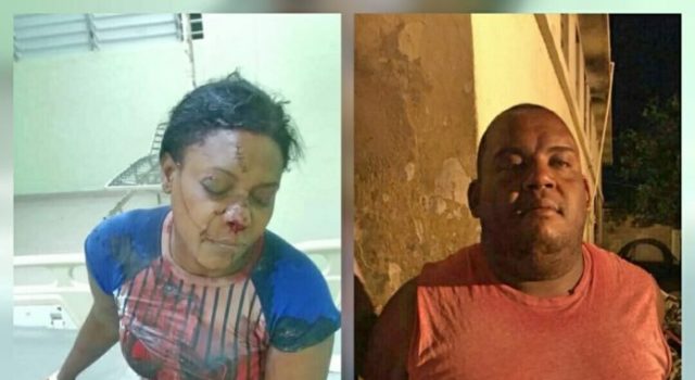 HOMBRE HIERE Y GOLPEA A SU MUJER