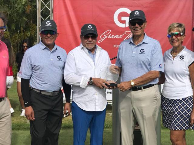 Reconocen a Chío Jiménez en la quinta parada del Grand Thomas Celebrity Cup 2018