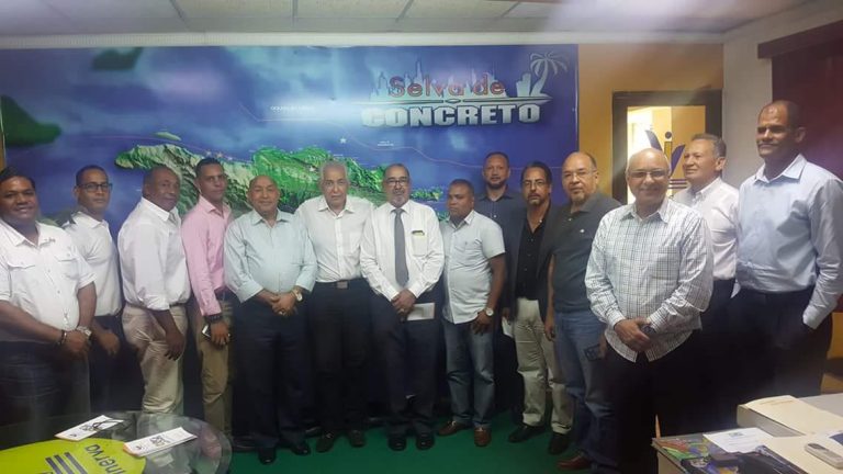 El Ing. Ervin Vargas recibe visita del presidente del consejo Nacional de Empresarios de RD, Antonio Cruz.