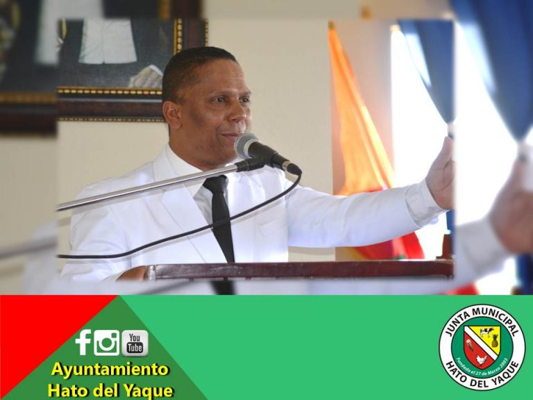 Alcalde del Hato del Yaque, Fermín Noesí presenta rendición de cuentas