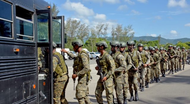 Ponen  en funcionamiento Fuerza de Tarea Conjunta Interagencial “Cerco Fronterizo”