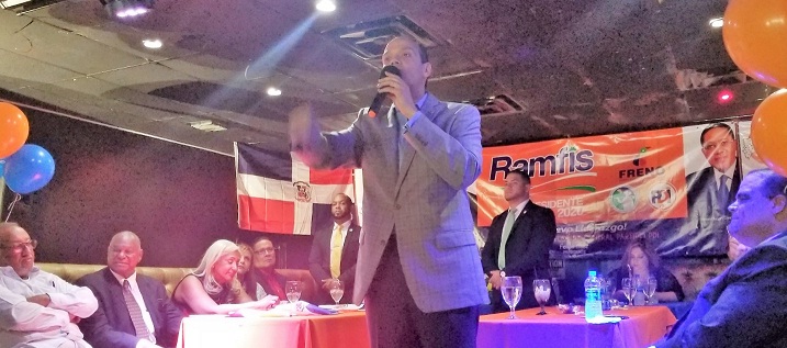 RAMFIS DOMINGUEZ TRUJILLO AMENEZA CON TRANCAR AL PTE MEDINA SI GANA ELECCIONES