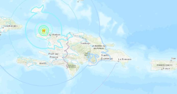 TERREMOTO EN HAITI CAUSA ONCE MUERTOS