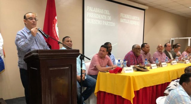 Pte del PRSC AFIRMA SOBERANIA NACIONAL AMENAZADA POR SITUACION DE HAITI