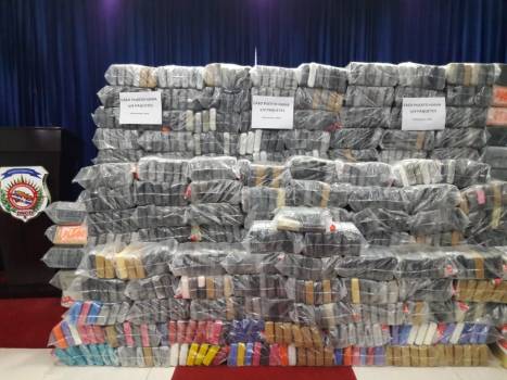 Ocupan cargamento de cocaína procedente de Colombia
