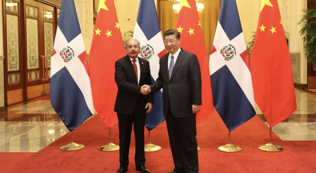 Presidentes Danilo Medina y Xi Jinping se reúnen