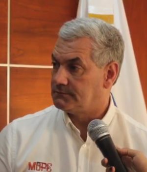 MINISTRO DE OBRAS PUBLICAS ASEGURA REELECCION DEL PTE MEDINA, ES DEL PUEBLO