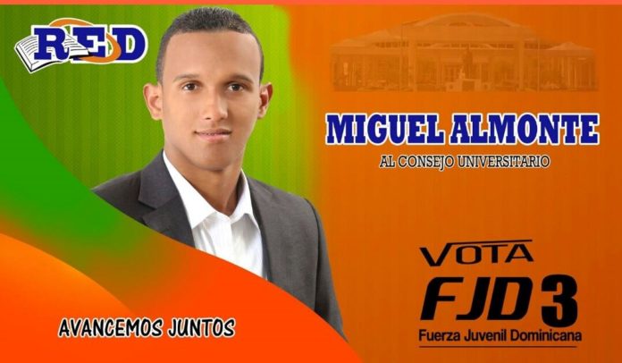 Un miembro del consejo universitario de la UASD que estaría organizando disturbios