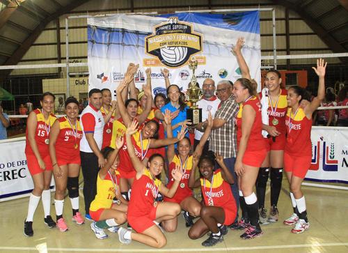 Navarrete en femenino y SAJOMA en masculino, campeones Intermunicipal Volibol de Santiago