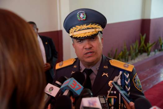 Director de la Policia  resalta esfuerzos para combatir la delincuencia