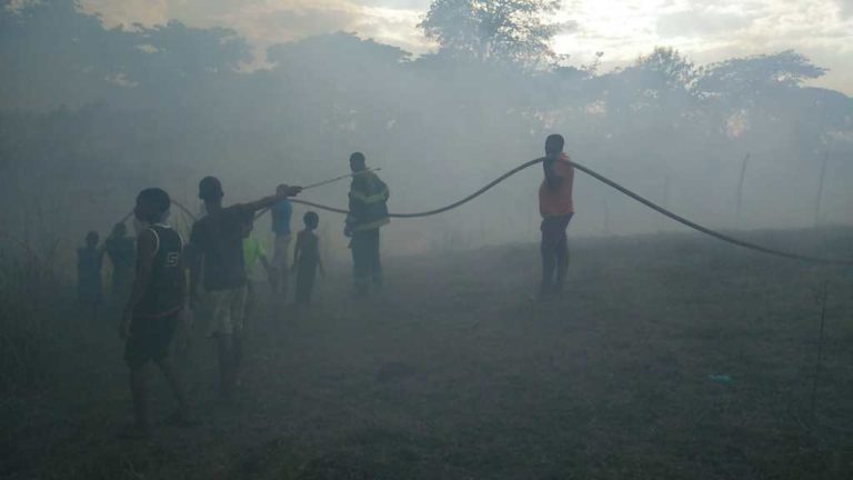 Incendio forestal afecta varias tareas de tierra en Dajabón
