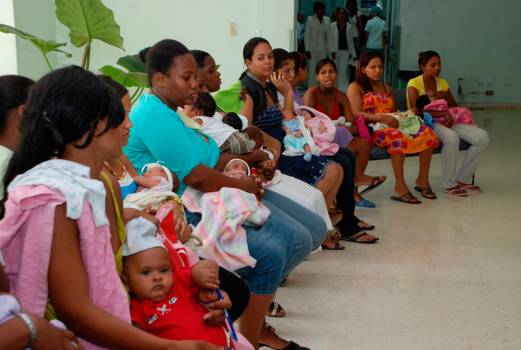 En RD nacieron 212 mil personas  en el 2018