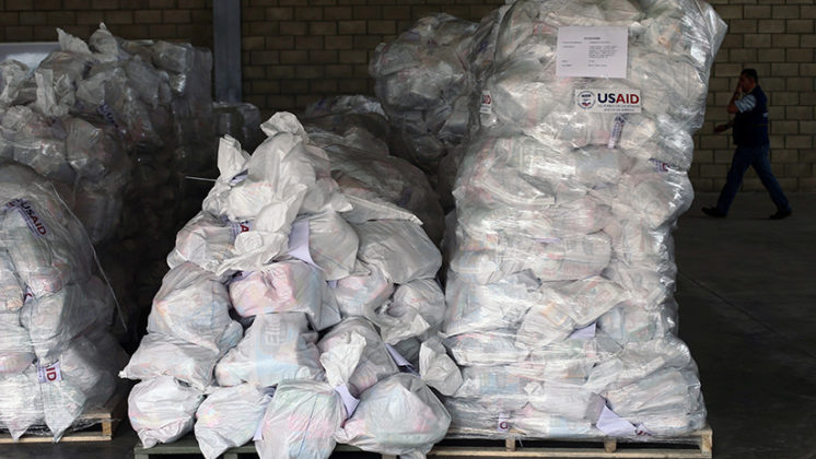 Estados Unidos enviajara mañana ayuda humanitaria a Venezuela