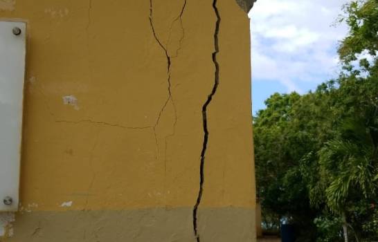 TEMBLOR DE TIERRA PROVOCO GRIETAS EN MAS DE DIEZ ESCUELAS