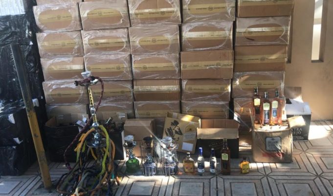 Ocupan mercancías provenientes de red dedicada al contrabando
