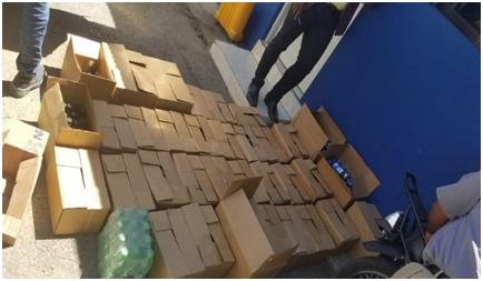 Apresan dos  pretendían distribuir decenas de cajas con botellas de ron adulterado