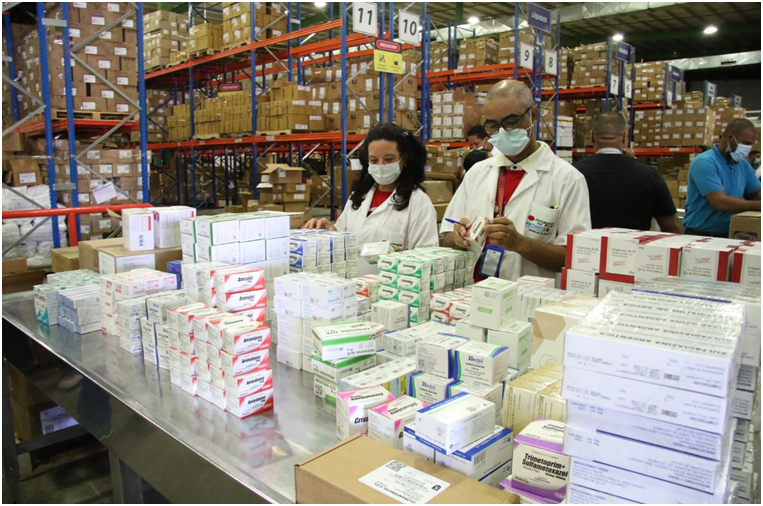 Garantizan suministro de medicamentos Covid