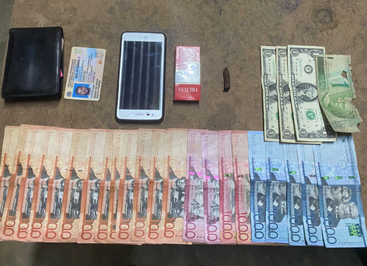Apresan tres personas en el Cibao, le ocupan droga, dinero en efectivo y otros objetos