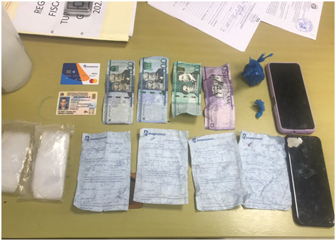 Apresan  vendedor y distribuidor de narcóticos