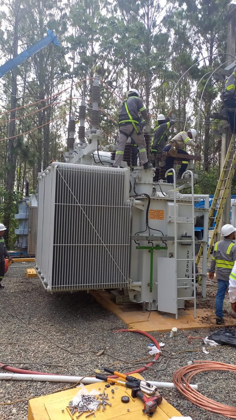A partir del lunes Edenorte intervendrá la subestación eléctrica de Jarabacoa