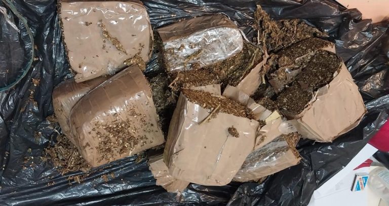 APRESAN MUJER Y OCUPAN TANQUE DE GAS RELLENO DE MARIHUANA