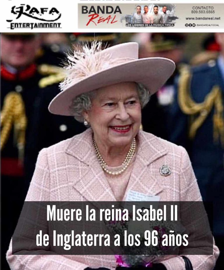 Muere a los 96 años la reina Isabel Segunda
