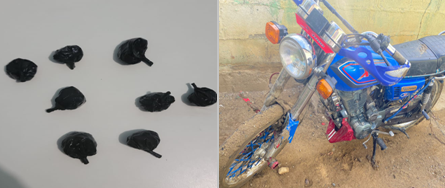 PN apresa hombre con ocho porciones presunta marihuana