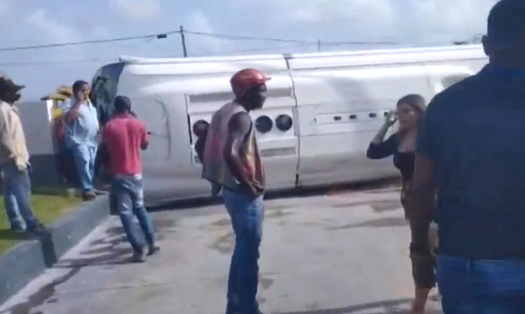 Aumenta a cuatro los fallecidos en el accidente en Bávaro