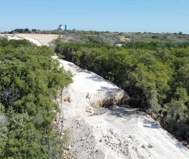 Medio Ambiente admite violaciones en construcción de muro